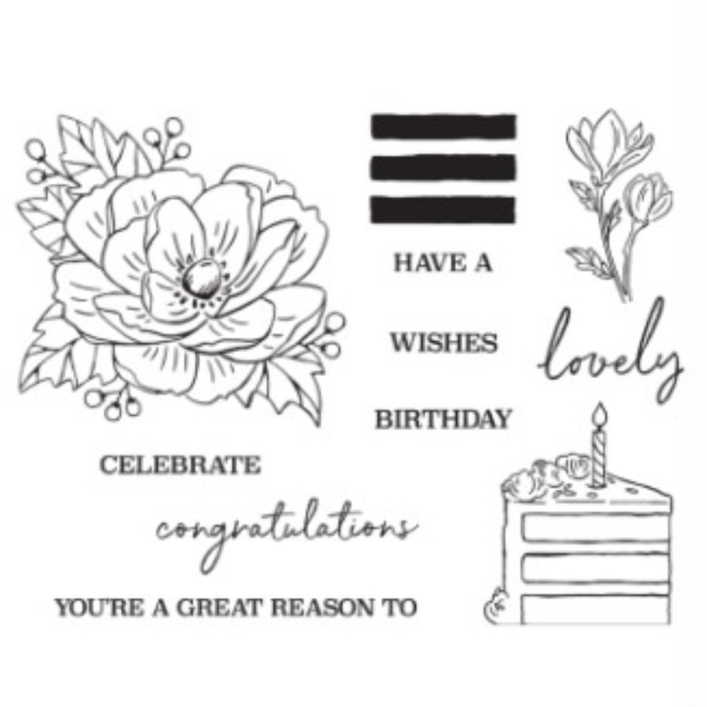 Stampin Up Lovely Day Paper Pumpkin Clear Stamps